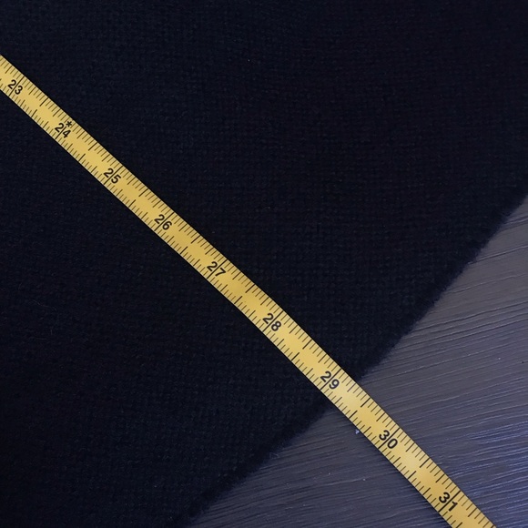 Black Knit Long Sleeve Sweater Dress - Picture 10 of 13